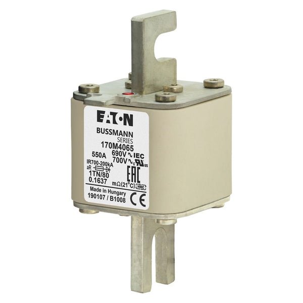 Bussmann 170M4065 550A 690V AC 170M high-speed square-body fuse
