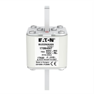 Bussmann 170M4067 700A 690V AC fusible 170M cuadrado de alta velocidad