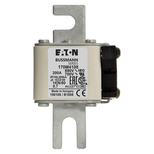 Bussmann 170M4108 200A 690V AC 170M high-speed square-body fuse