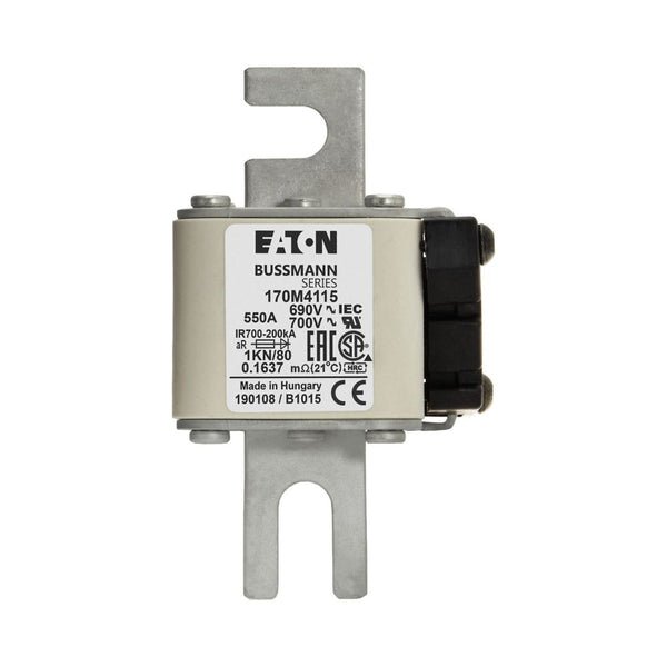 Bussmann 170M4115 550A 690V AC 170M high-speed square-body fuse