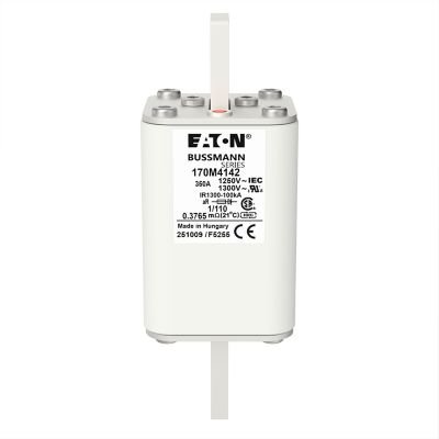 Bussmann 170M4142 350A 1250V AC (IEC) / 1300V AC (UL) квадратный высокоскоростной предохранитель 170M
