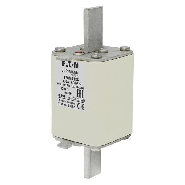 Eaton Bussmann 170M4186 400A 690V AC gR High-Speed Fuse