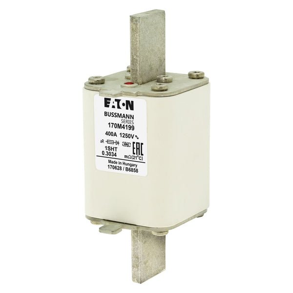 Eaton Bussmann 170M4199 400A 1250V AC aR High-Speed Fuse
