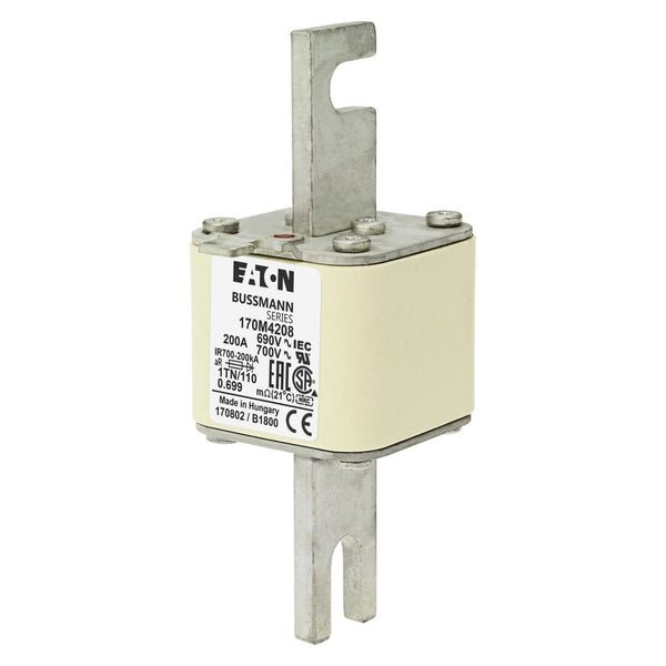 Bussmann 170M4208 200A 690V AC 170M high-speed square-body fuse