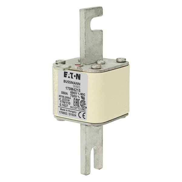 Bussmann 170M4215 550A 690V AC 170M high-speed square-body fuse