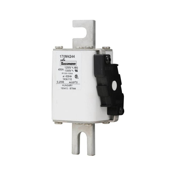 Bussmann 170M4244 450A 1250V AC (IEC) / 1300V AC (UL) 170M high-speed square-body fuse