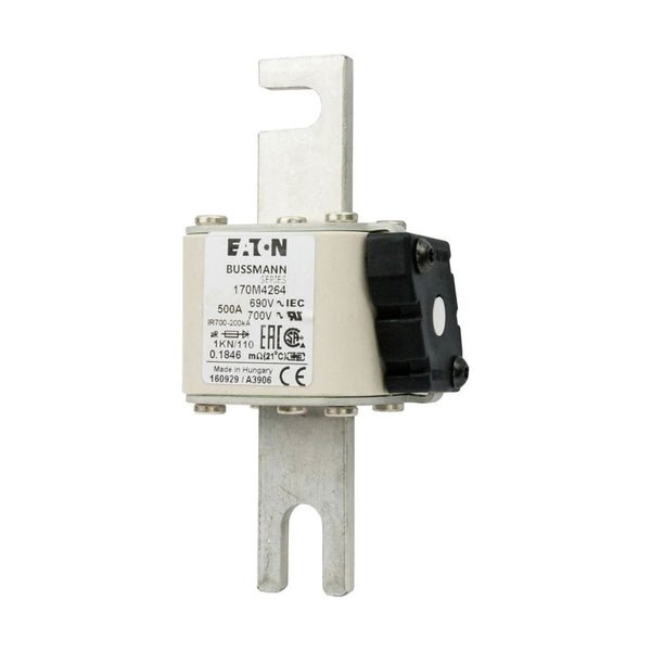 Bussmann 170M4264 500A 690V AC 170M high-speed square-body fuse