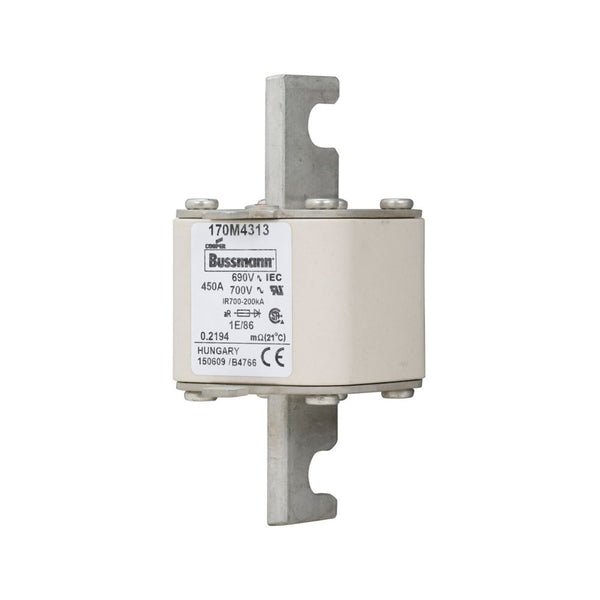 Eaton Bussmann 170M4313 450A 690V AC aR High-Speed Fuse