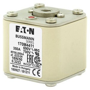 Eaton Bussmann 170M4411 350A 690V AC aR High-Speed Fuse