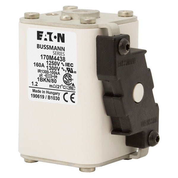Eaton Bussmann 170M4438 160A 1250V AC aR High-Speed Fuse