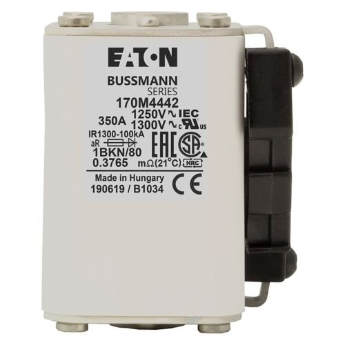 Eaton Bussmann 170M4442 350A 1250V AC aR High-Speed Fuse