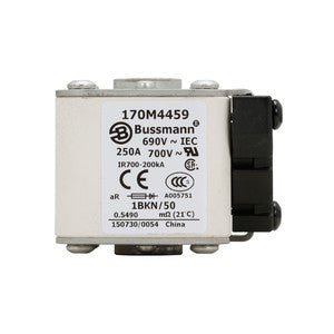 Eaton Bussmann 170M4459 250A 690V AC aR High-Speed Fuse