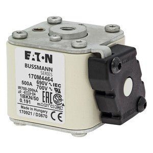 Eaton Bussmann 170M4464 500A 690V AC aR High-Speed Fuse