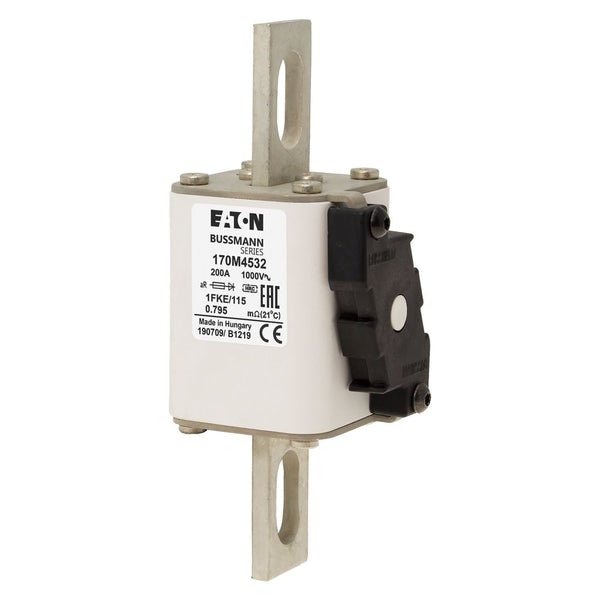 Eaton Bussmann 170M4532 200A 1000V AC aR High-Speed Fuse