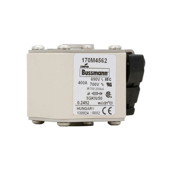 Eaton Bussmann 170M4562 400A 690V AC aR High-Speed Fuse