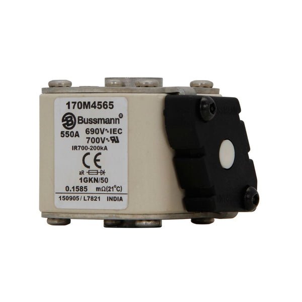 Eaton Bussmann 170M4565 550A 690V AC aR High-Speed Fuse