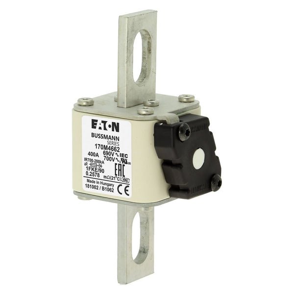 Eaton Bussmann 170M4662 400A 690V AC aR High-Speed Fuse