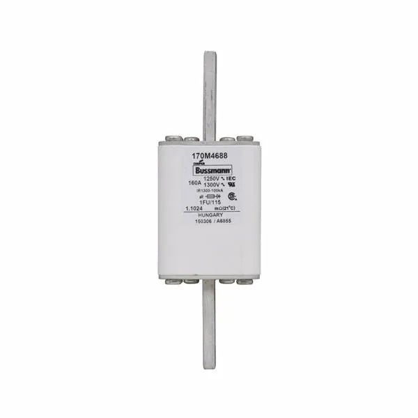 Eaton Bussmann 170M4688 160A 1250V AC aR High-Speed Fuse