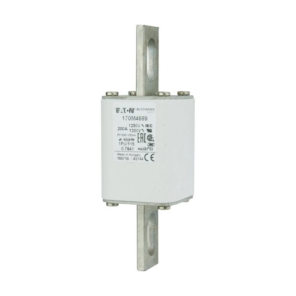 Eaton Bussmann 170M4689 200A 1250V AC aR High-Speed Fuse