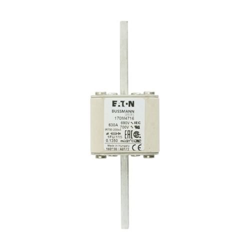 Eaton Bussmann 170M4716 630A 690V AC aR High-Speed Fuse