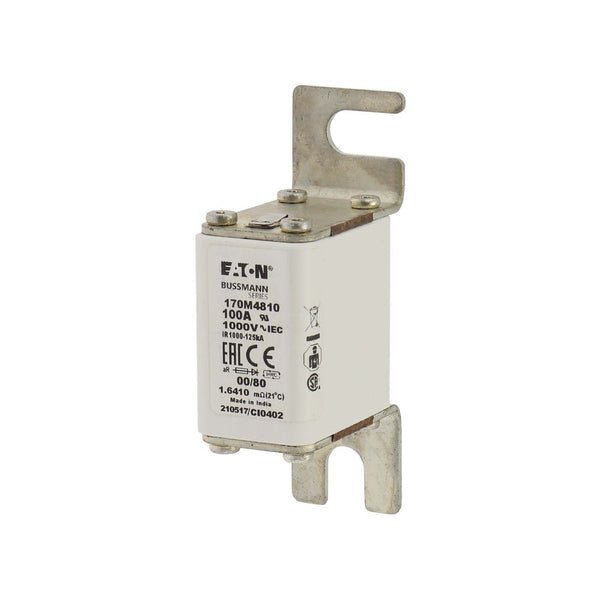 Eaton Bussmann 170M4810 100A 1000V AC aR High-Speed Fuse