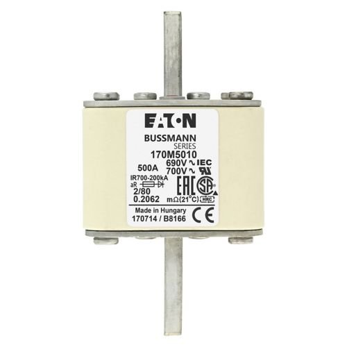 Bussmann 170M5010 500A 690V AC 170M high-speed square-body fuse