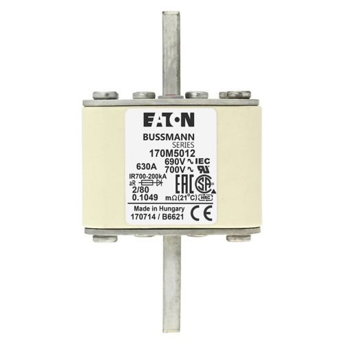 Bussmann 170M5012 630A 690V AC 170M high-speed square-body fuse