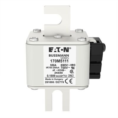 Bussmann 170M5111 550A 690V AC квадратный высокоскоростной предохранитель 170M