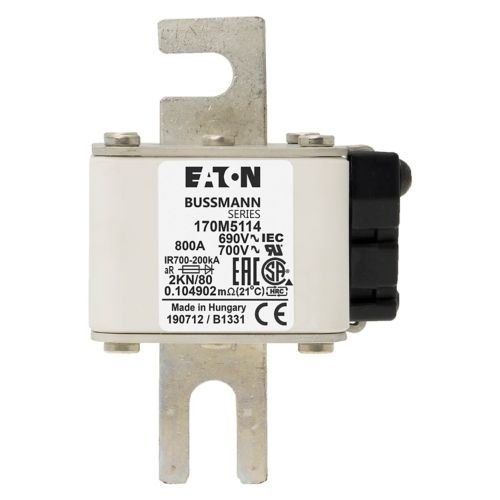 Bussmann 170M5114 800A 690V AC 170M high-speed square-body fuse