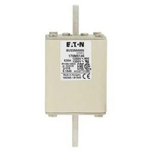 Bussmann 170M5146 630A 1250V AC (IEC) / 1300V AC (UL) 170M high-speed square-body fuse
