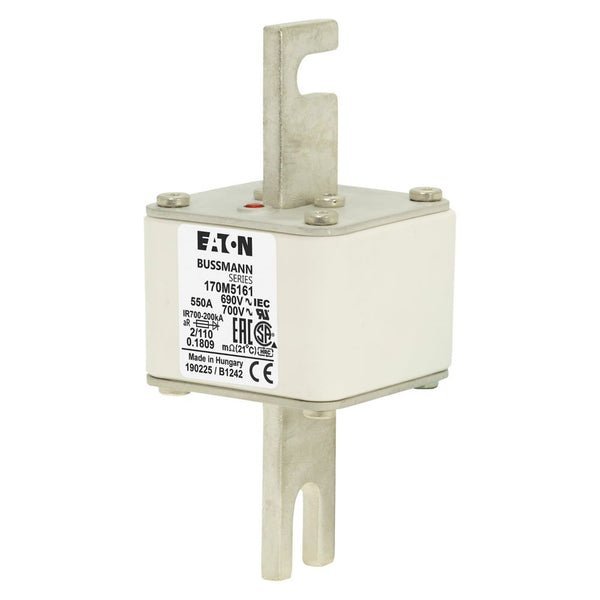 Bussmann 170M5161 550A 690V AC 170M high-speed square-body fuse