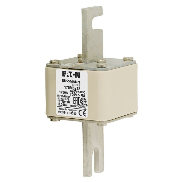 Bussmann 170M5218 1250A 550V AC 170M high-speed square-body fuse