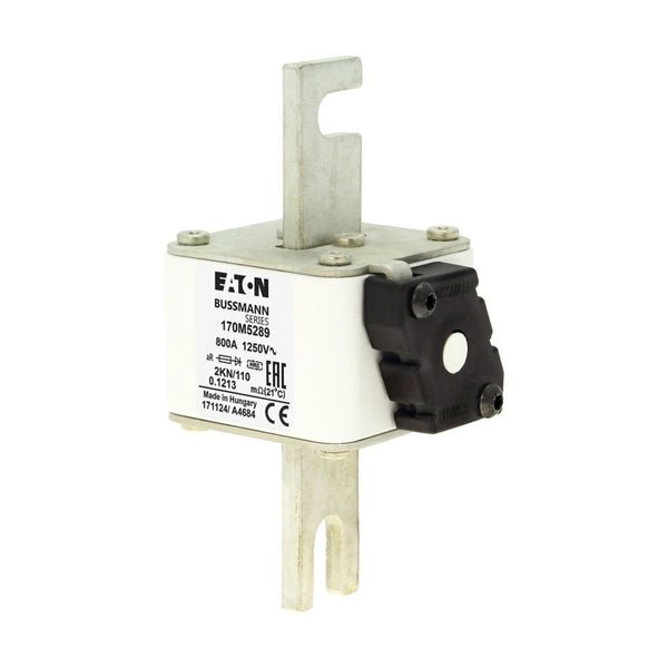 Eaton Bussmann 170M5289 800A 1250V AC aR High-Speed Fuse