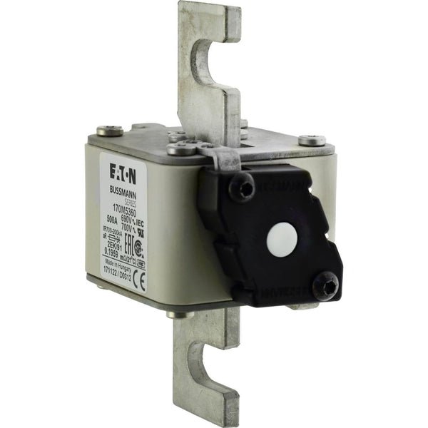 Eaton Bussmann 170M5360 500A 690V AC aR High-Speed Fuse