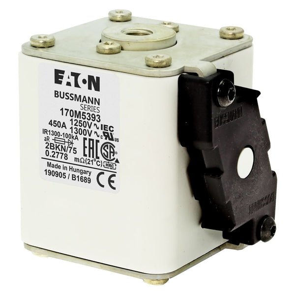 Eaton Bussmann 170M5393 450A 1250V AC aR High-Speed Fuse