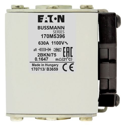 Eaton Bussmann 170M5396 630A 1100V AC aR High-Speed Fuse