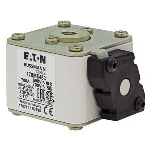 Eaton Bussmann 170M5463 700A 690V AC aR High-Speed Fuse
