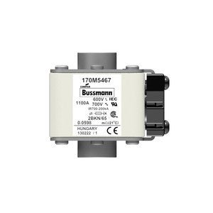 Eaton Bussmann 170M5467 1100A 600V AC aR High-Speed Fuse