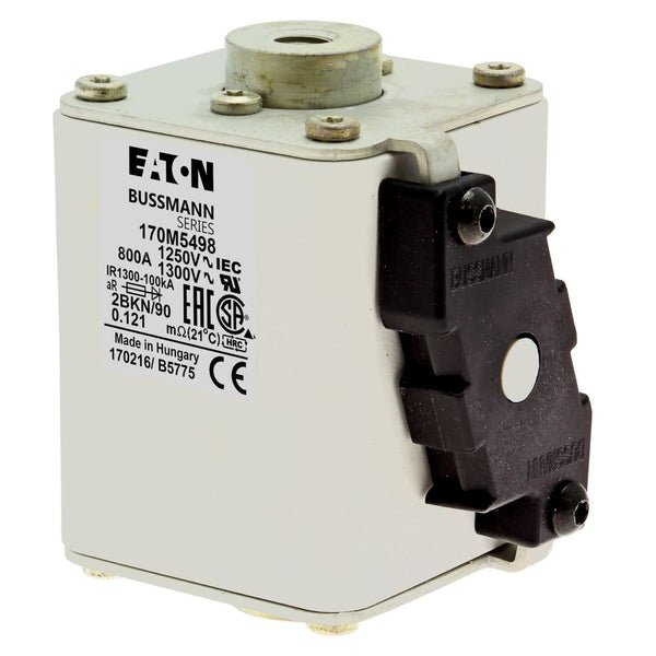 Eaton Bussmann 170M5498 800A 1250V AC aR High-Speed Fuse