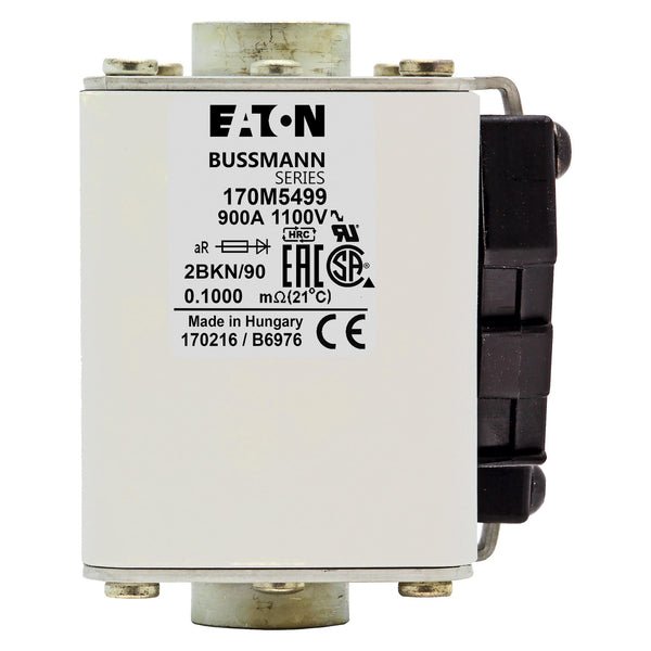 Eaton Bussmann 170M5499 900A 1100V AC aR High-Speed Fuse