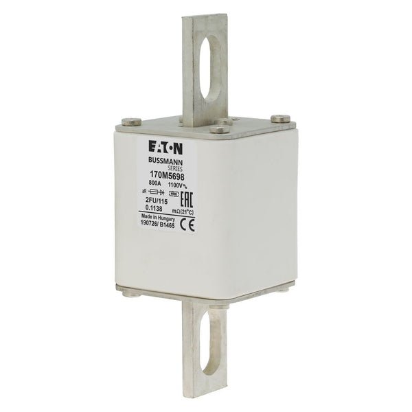 Eaton Bussmann 170M5698 800A 1100V AC aR High-Speed Fuse