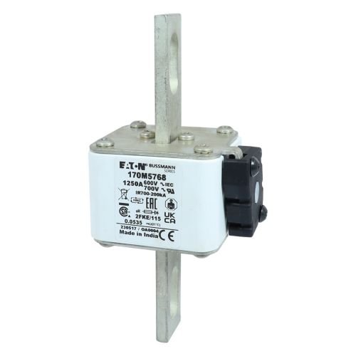 Eaton Bussmann 170M5768 1250A 690V AC aR High-Speed Fuse