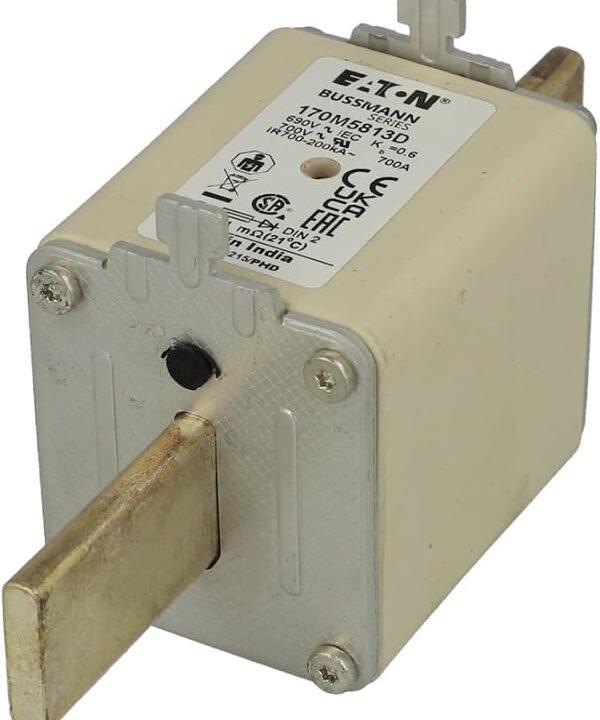 Eaton Bussmann 170M5813D 700A 690V AC aR High-Speed Fuse