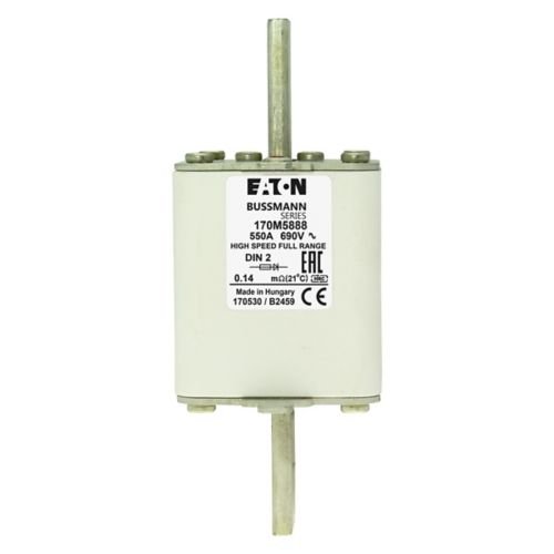Eaton Bussmann 170M5888 550A 690V AC gR High-Speed Fuse