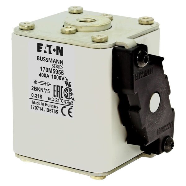 Eaton Bussmann 170M5955 400A 1000V AC aR High-Speed Fuse