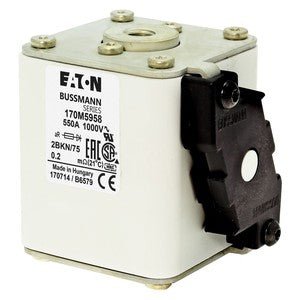 Eaton Bussmann 170M5958 550A 1000V AC aR High-Speed Fuse