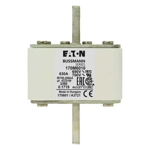 Bussmann 170M6010 630A 690V AC 170M high-speed square-body fuse
