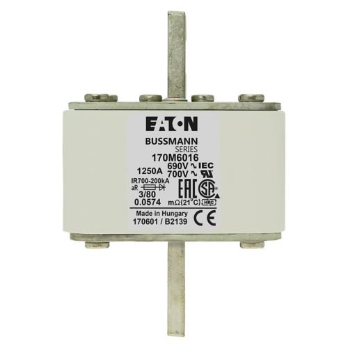 Bussmann 170M6016 1250A 690V AC 170M high-speed square-body fuse