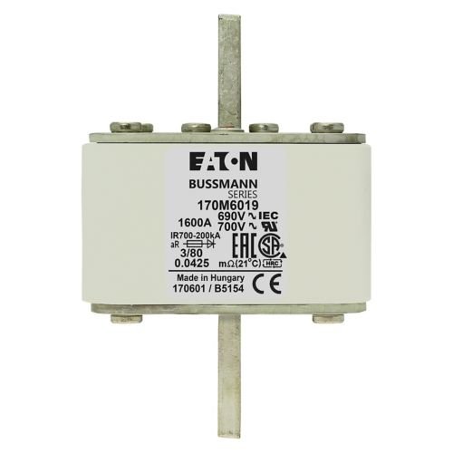 Bussmann 170M6019 1600A 690V AC 170M high-speed square-body fuse