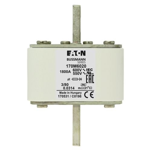 Bussmann 170M6020 1800A 550V AC 170M high-speed square-body fuse